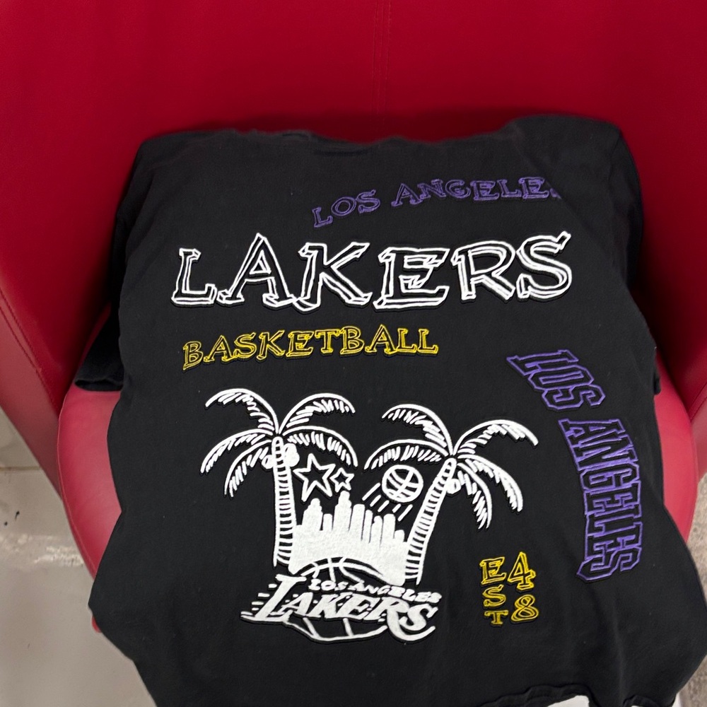 NBA Black Cotton  vintage T-Shirt / Unisex